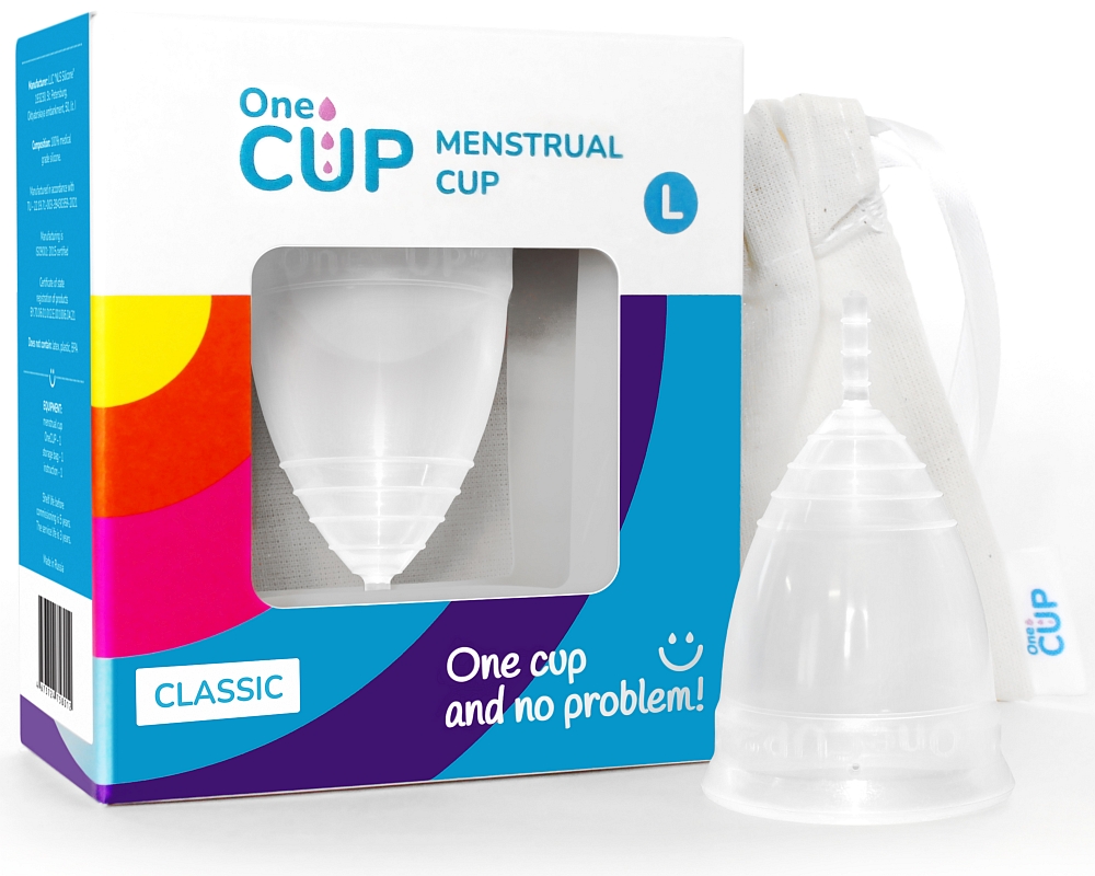 Премиальные менструальные чаши OneCUP