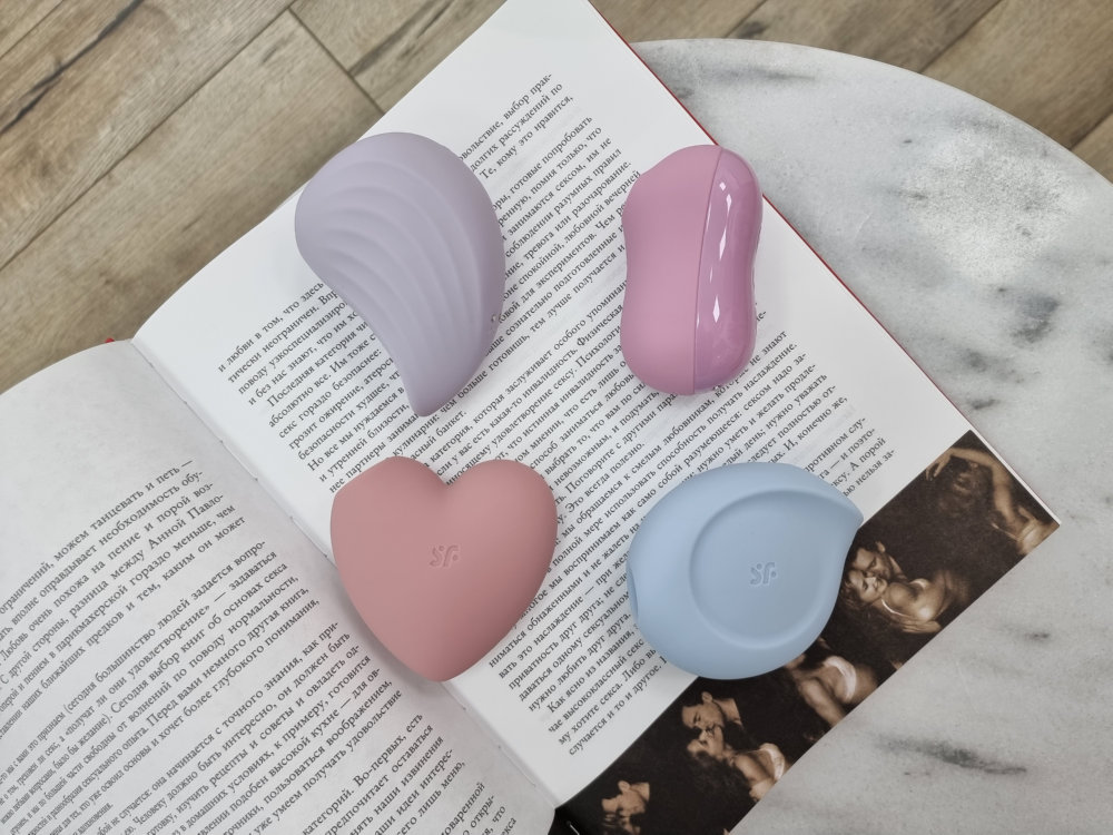 Cutie Heart, Sugar Rush, Pearl Diver, Cotton Candy от Satisfyer