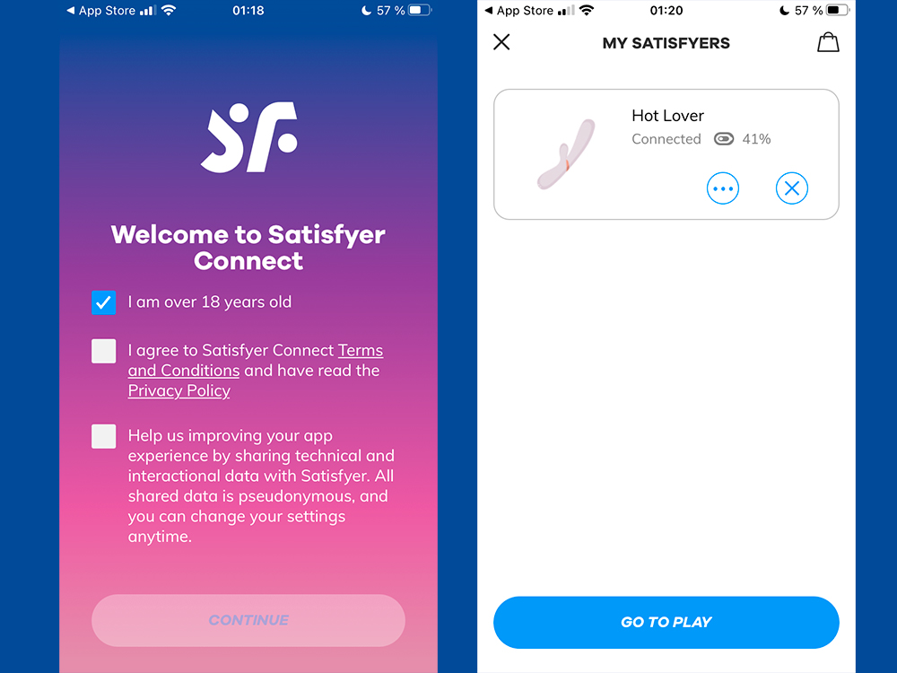 Hot Lover и приложение от Satisfyer